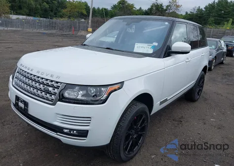 2016 Land Rover Range Rover 3.0L V6 Supercharged Hse из США, поврежденный, VIN SALGS2PF4GA287502